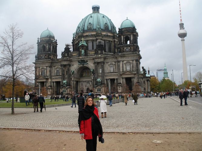 Un Immenso Largo Al Centro Di Berlino